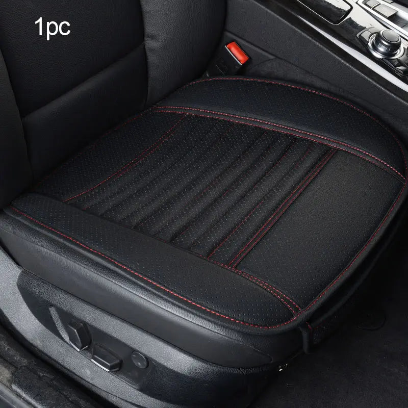 PU Leather Car Seat Cushion Cover, Front or Rear