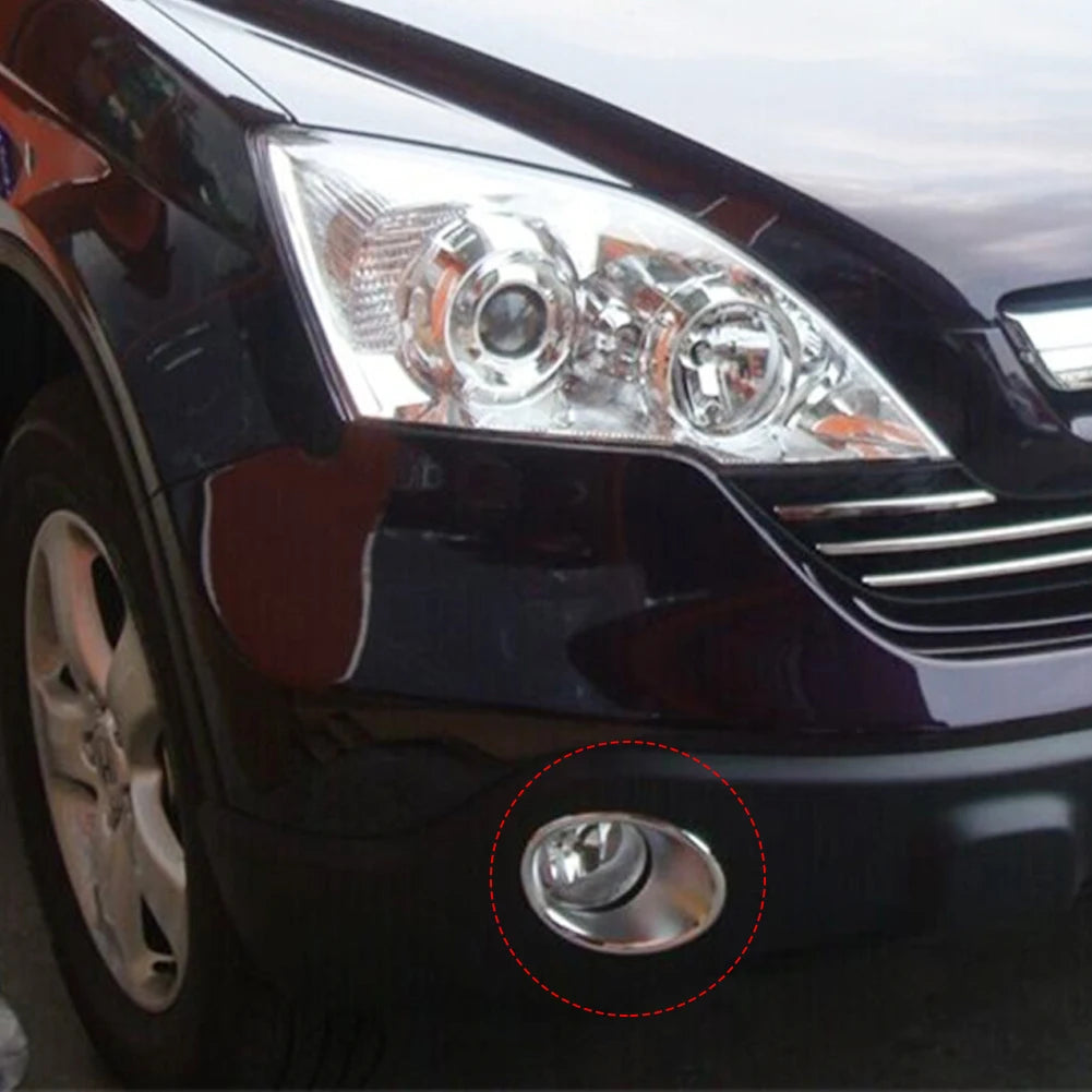 Chrome Fog Light Trim Covers for Honda CR-V 2007-2009 - image 11