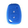 KEYYOU Silicone Car Key Fob Cover Case 2 Button For Renault Kangoo Traffic Master For Opel Vivaro Movano For Nissan Remote Shell