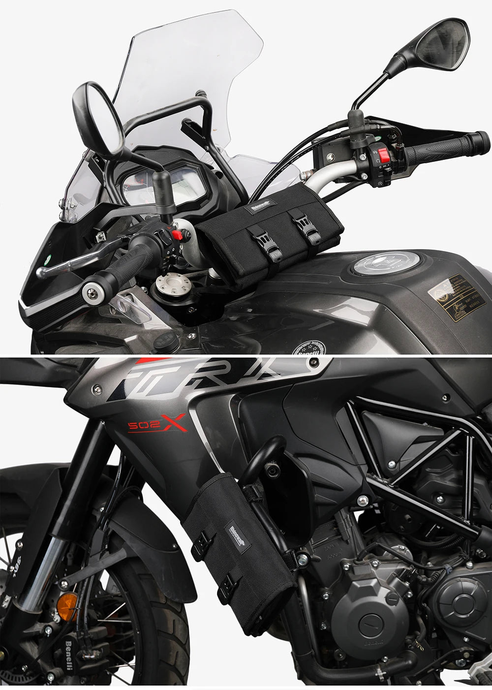 Rhinowalk Motorcycle Tool Roll Saddlebag - image 16