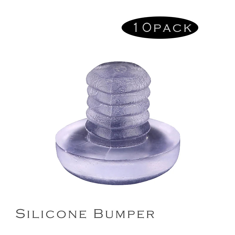 5mm Small Silicone Rubber Mute Bumpers for Furniture Doors and Drawers