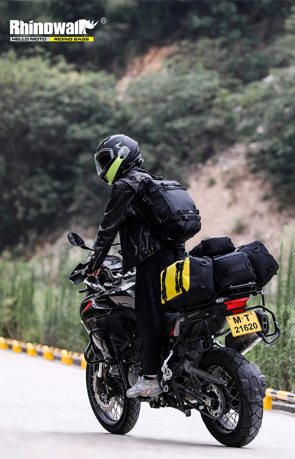 Rhinowalk Waterproof Motorcycle Tail Bag 10-30L - image 25
