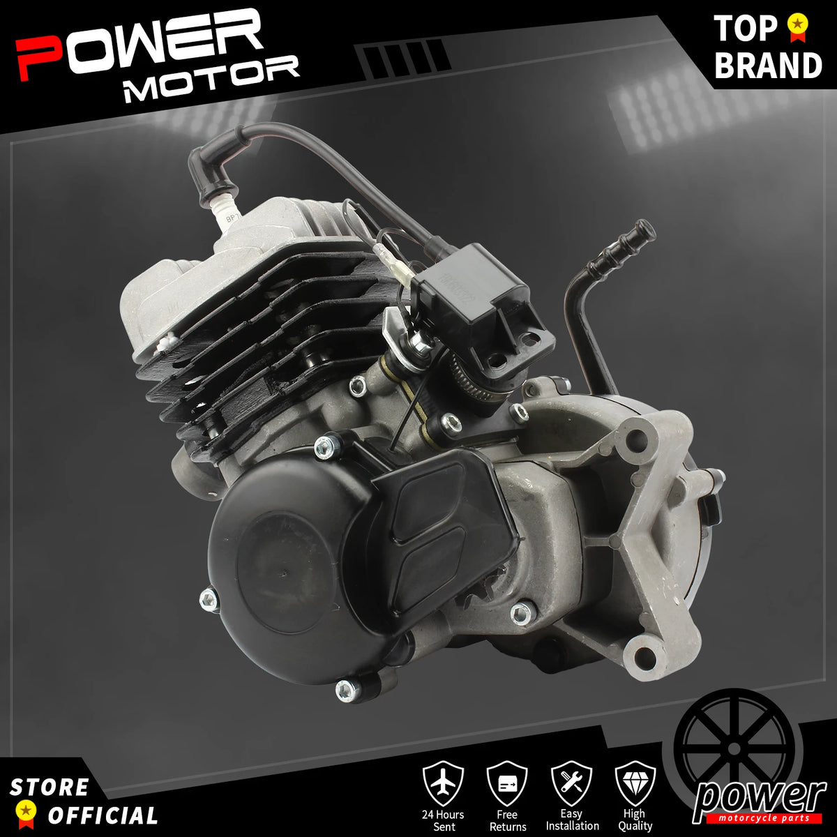 47cc/49cc Air-Cooled Mini Bike Engine for Pit Bikes and ATVs
