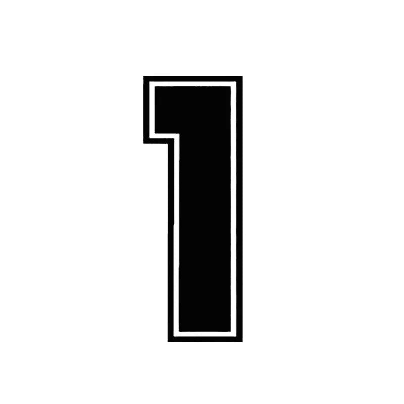 15cm Reflective Racing Number Decals, 0 to 9, for Car and Motorcycle - view 8