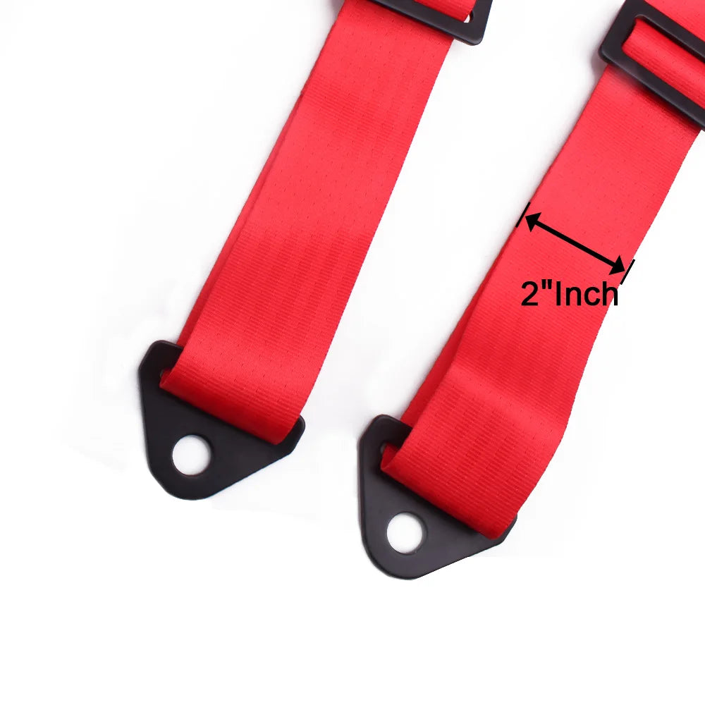 2-Inch Universal 4-Point Racing Harness Seat Belt - image 13