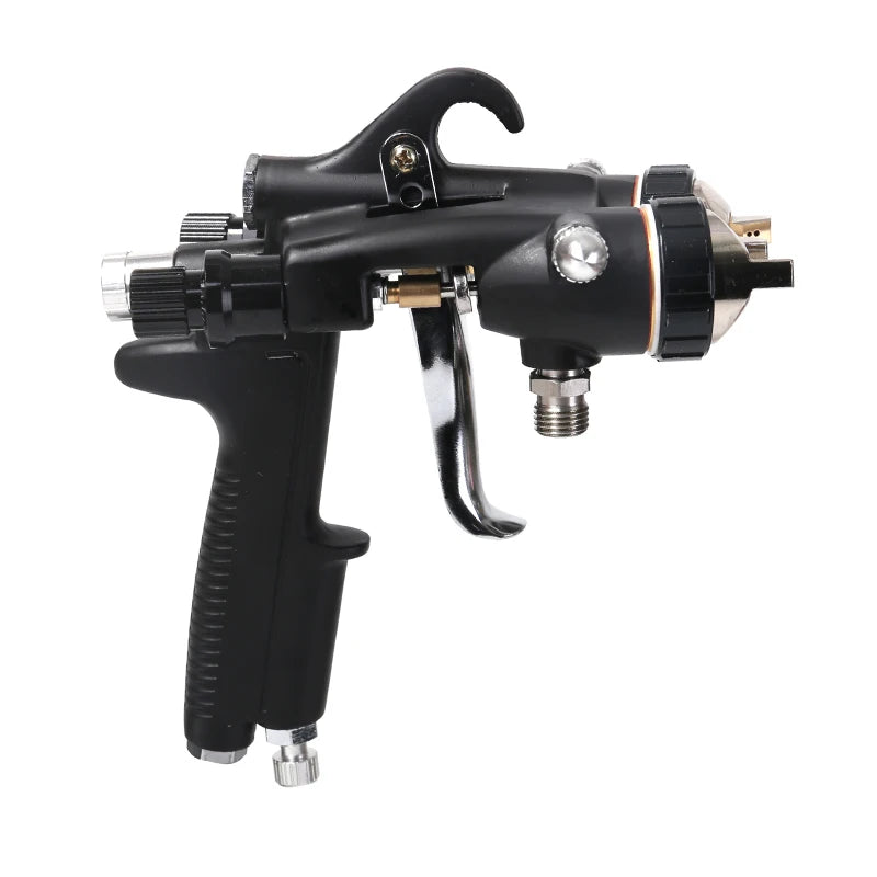 Double Nozzle chrome paint spray Gun Dual Head Sprayer