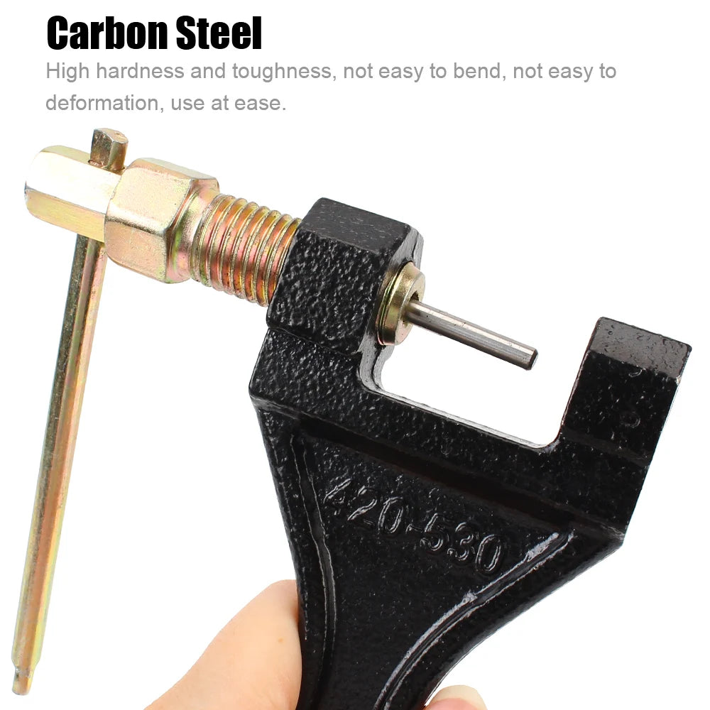 Chain Breaker Tool for 420-530 Motorcycle & Bike Chains - image 6