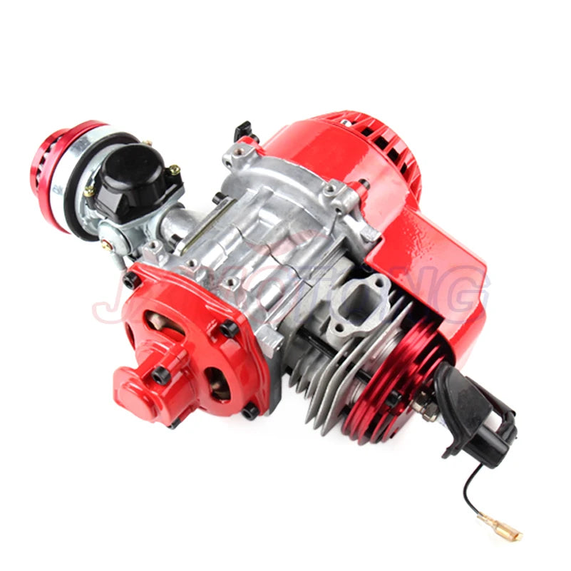 49cc 2-Stroke Complete Engine with Carburetor for Pocket Bike and ATV