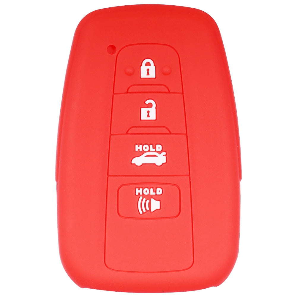 Toyota Silicone Key Fob Cover - Soft Durable for RAV4 Corolla Camry - image 17