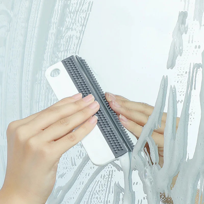 Silicone Squeegee – Window, Car & Bathroom Glass Wiper