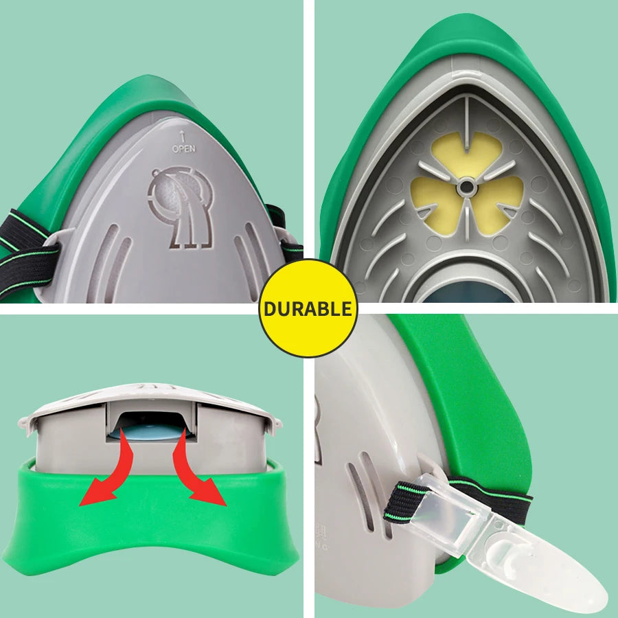 Half Face Dust Mask Respirator for Spray Paint and Laboratory Work