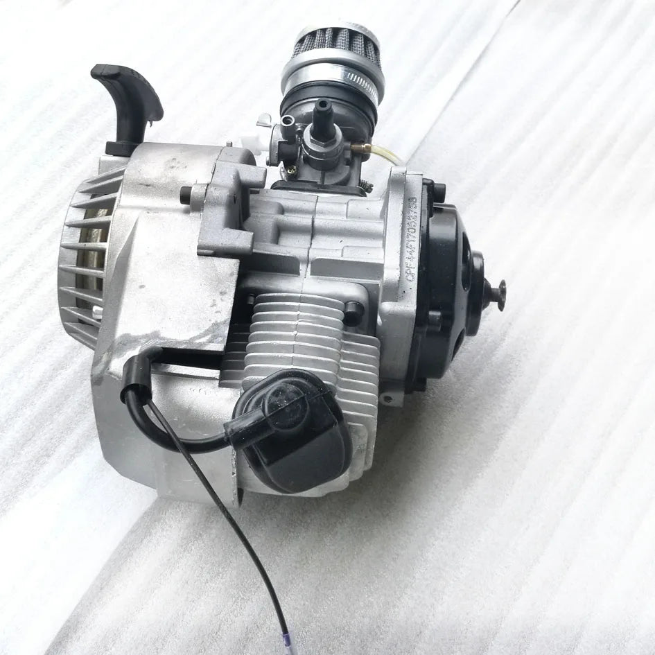47cc 2-Stroke Pull Start Engine with Gearbox for Pocket Bike and Mini ATV