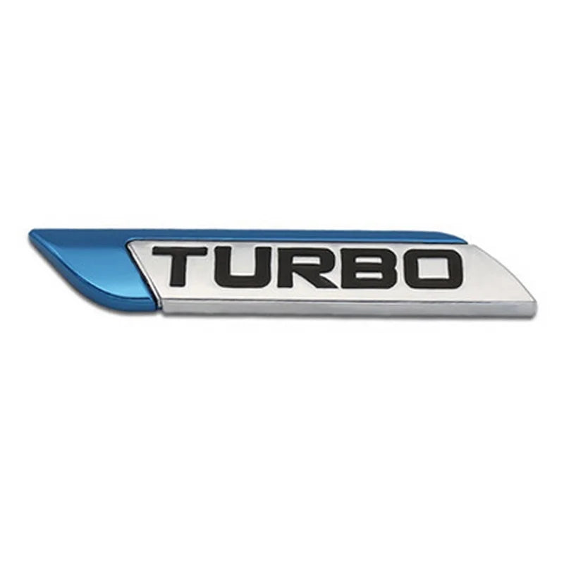 3D Metal Turbo Emblem Badge Decal for Car Body, DIY Styling - view 15