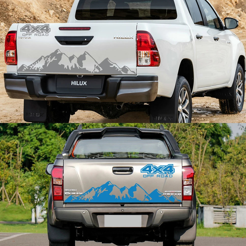 4X4 Off Road Graphic Vinyl Decal - Car Sticker for Pickup Trucks - image 4