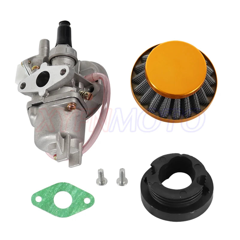 44mm Carburetor + Air Filter Kit for 49cc 2-Stroke Mini Bike - image 10