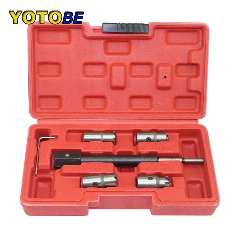 Diesel Injector Seat Cleaner & Reamer Tool Set for Common Rail (5Pcs) - image 2