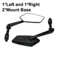 Bicycle Rear View Mirror Bike Cycling Clear Wide Range Back Sight Rearview Reflector Adjustable Handlebar Left Right Mirror