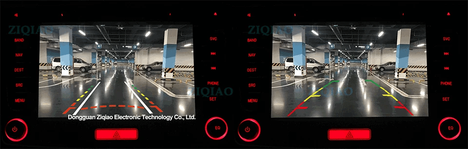 ZIQIAO HD Rear View Camera for Toyota Corolla 2007-2013 - image 8