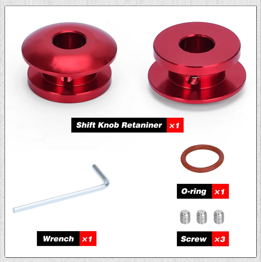 Universal Shift Knob Stopper Shifting Head Limiter Fixed Base Gear Head Buckle Aluminum Car Gear Knob Limiter PQY-SKA93
