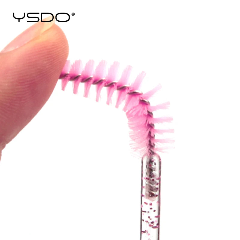 Eyelash Brush Set – 5/50 Pcs Makeup & Mascara Applicator Wands - image 5