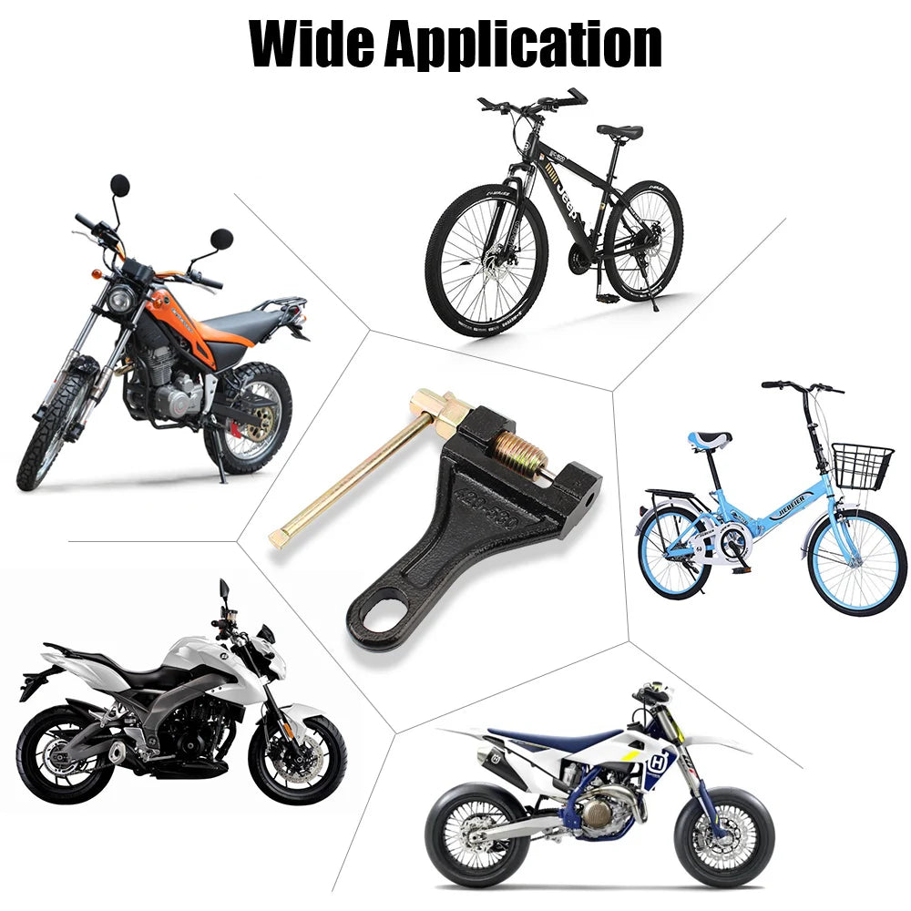 Chain Breaker Tool for 420-530 Motorcycle & Bike Chains - image 2