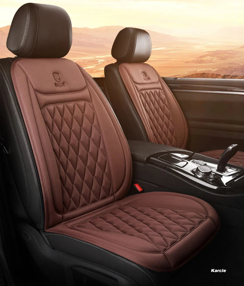 12-24V Heated Car Seat Cover with 3 Heat Settings