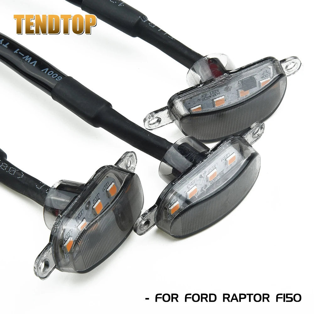 Waterproof LED Grille Marker Lights for Ford F-150 & RAM 1500 - image 2