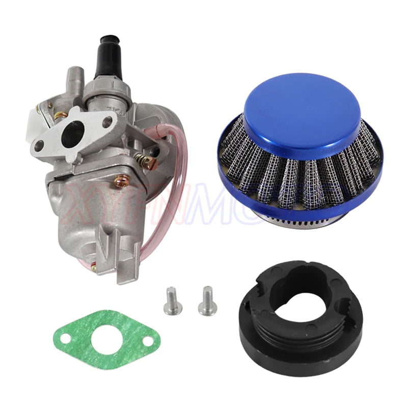 44mm Carburetor + Air Filter Kit for 49cc 2-Stroke Mini Bike - image 5