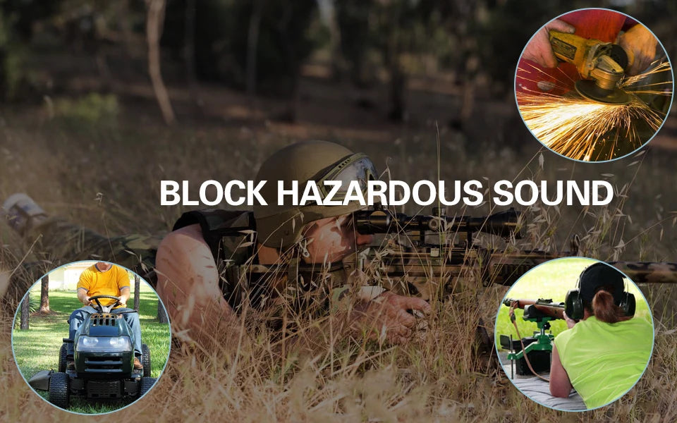 ZOHAN NRR 26dB Ear Protection Earmuffs for Shooting - image 15