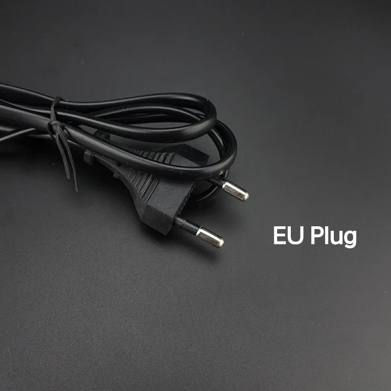 100W DIY Hot Melt Glue Gun with Light, Black Sticks Trigger Art Craft Repair Tool 110V-240V