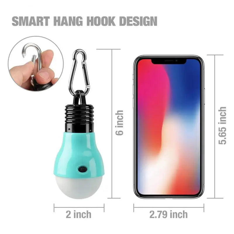 Battery-Powered Waterproof Mini LED Camping Lantern