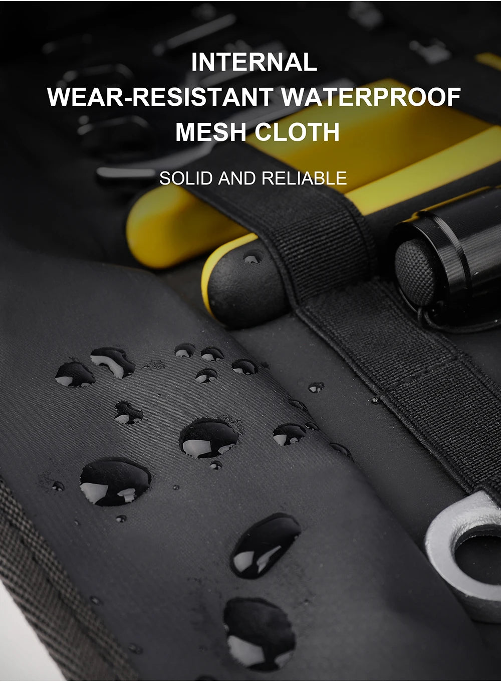 Rhinowalk Motorcycle Tool Roll Saddlebag - image 9