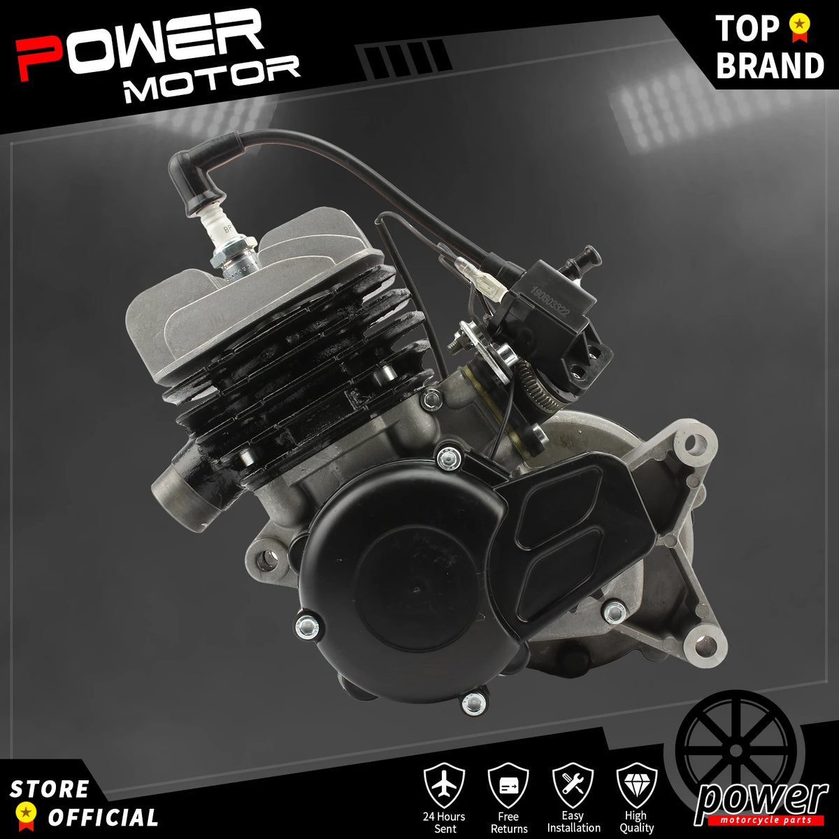 47cc/49cc Air-Cooled Mini Bike Engine for Pit Bikes and ATVs