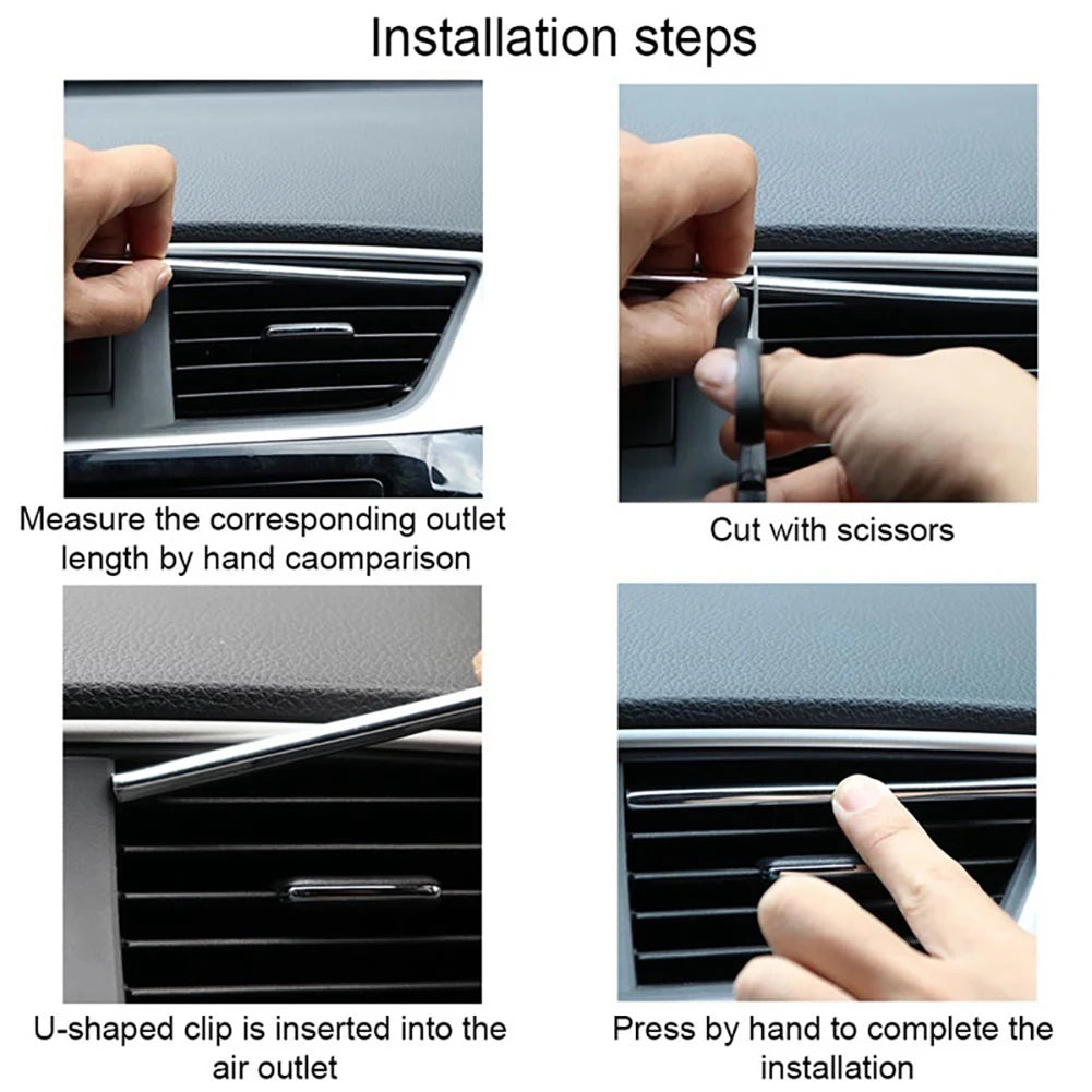 Flexible Interior Moulding Trim Strip, 3m or 5m