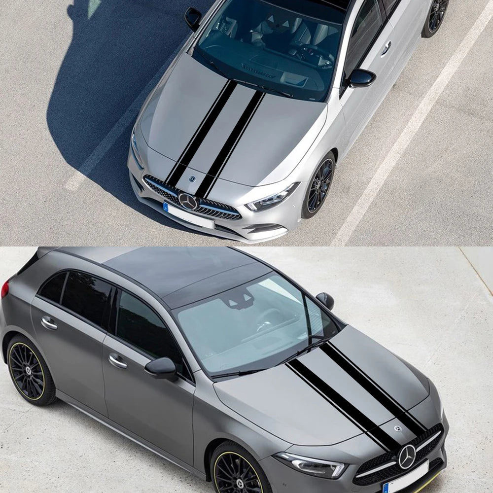 Mercedes-Benz Hood Decal Sticker for A, GLA, GLC, CLA, AMG - image 4