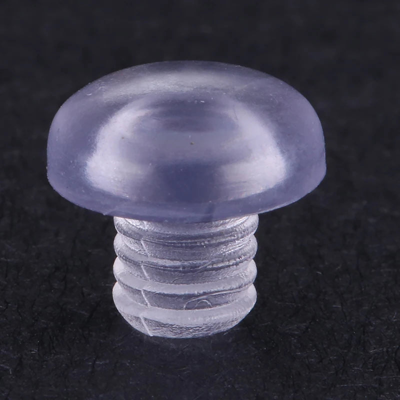 5mm Small Silicone Rubber Mute Bumpers for Furniture Doors and Drawers - view 3