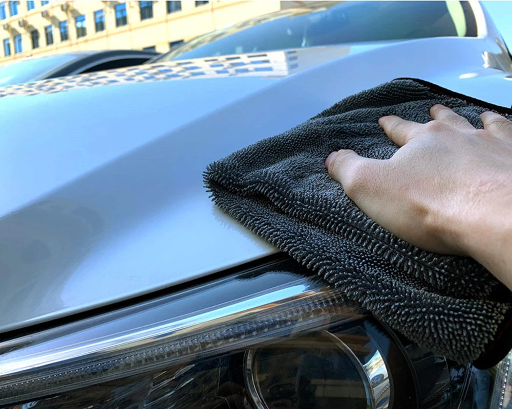 Microfiber Twist Car Wash Towel – Drying & Polishing