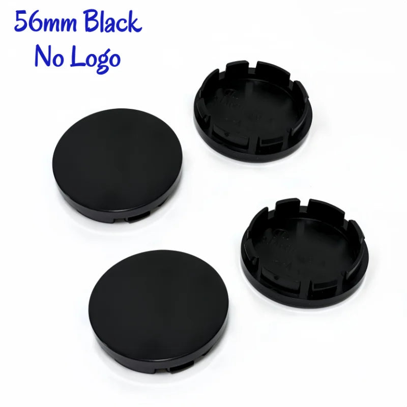 Universal Hub Caps 4-Piece Set - ABS PVC Blank Wheel Covers 48-68mm - image 12