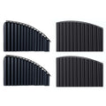 Car Side Window Pleated Sun Shades with Slide Track