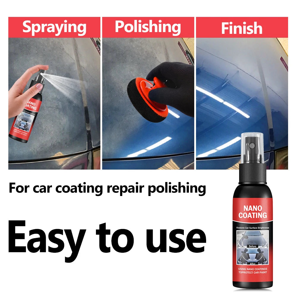 Car Nano Coating Paint Protection Kit - Scratch Repair Tool - image 4