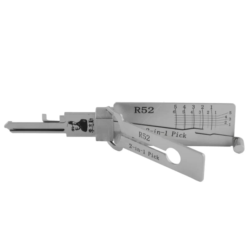 Lishi 2-in-1 Locksmith Tool for Home Door Locks (R52/KW1/SC1) - image 11