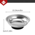 Magnetic Screw Tray Bowl – Portable Bolt Holder