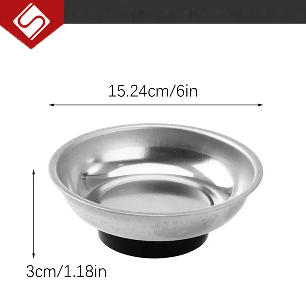 Magnetic Screw Tray Bowl – Portable Bolt Holder