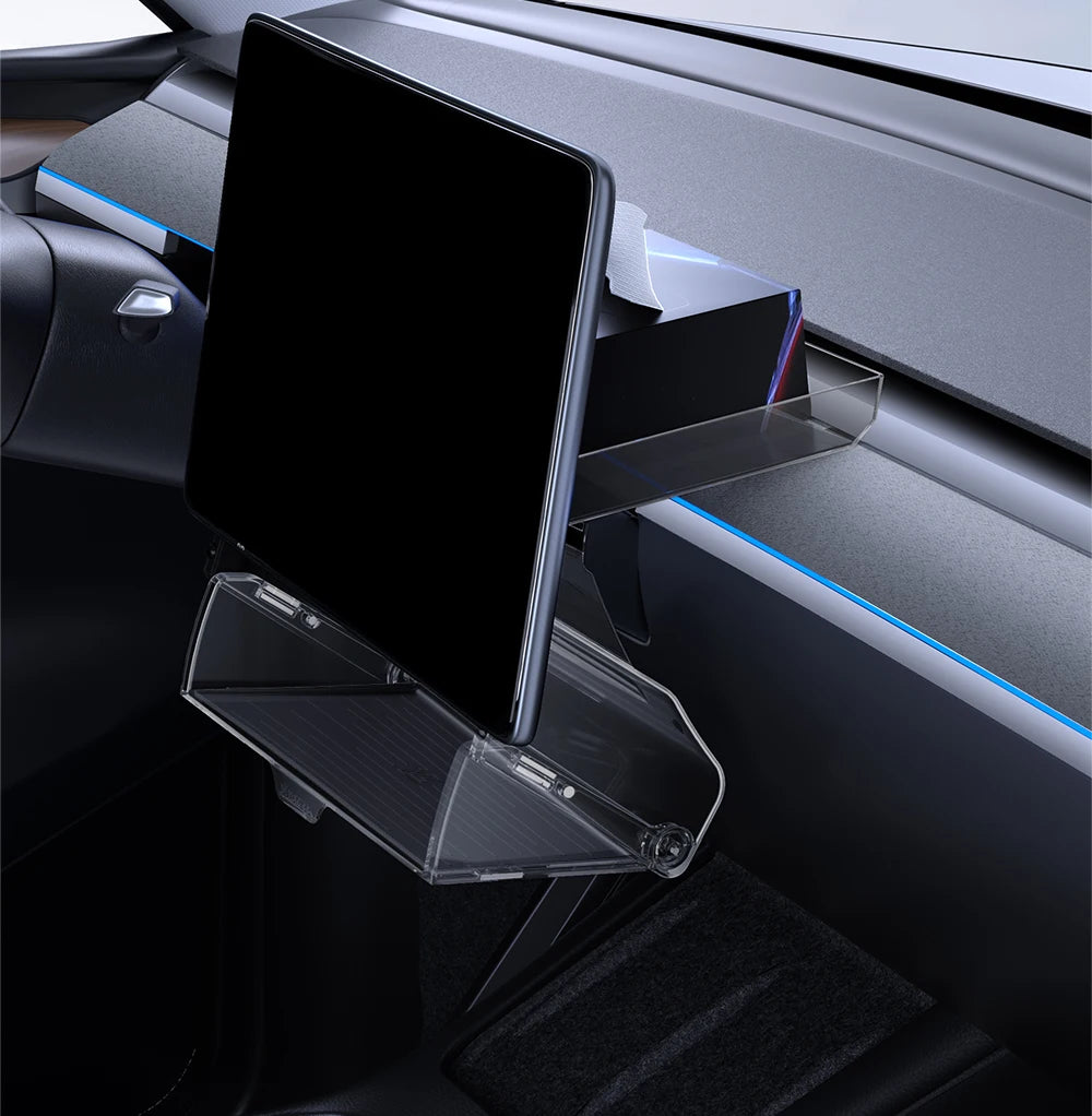 Magnetic Under Screen Storage Box for Tesla Model 3, Y and YL