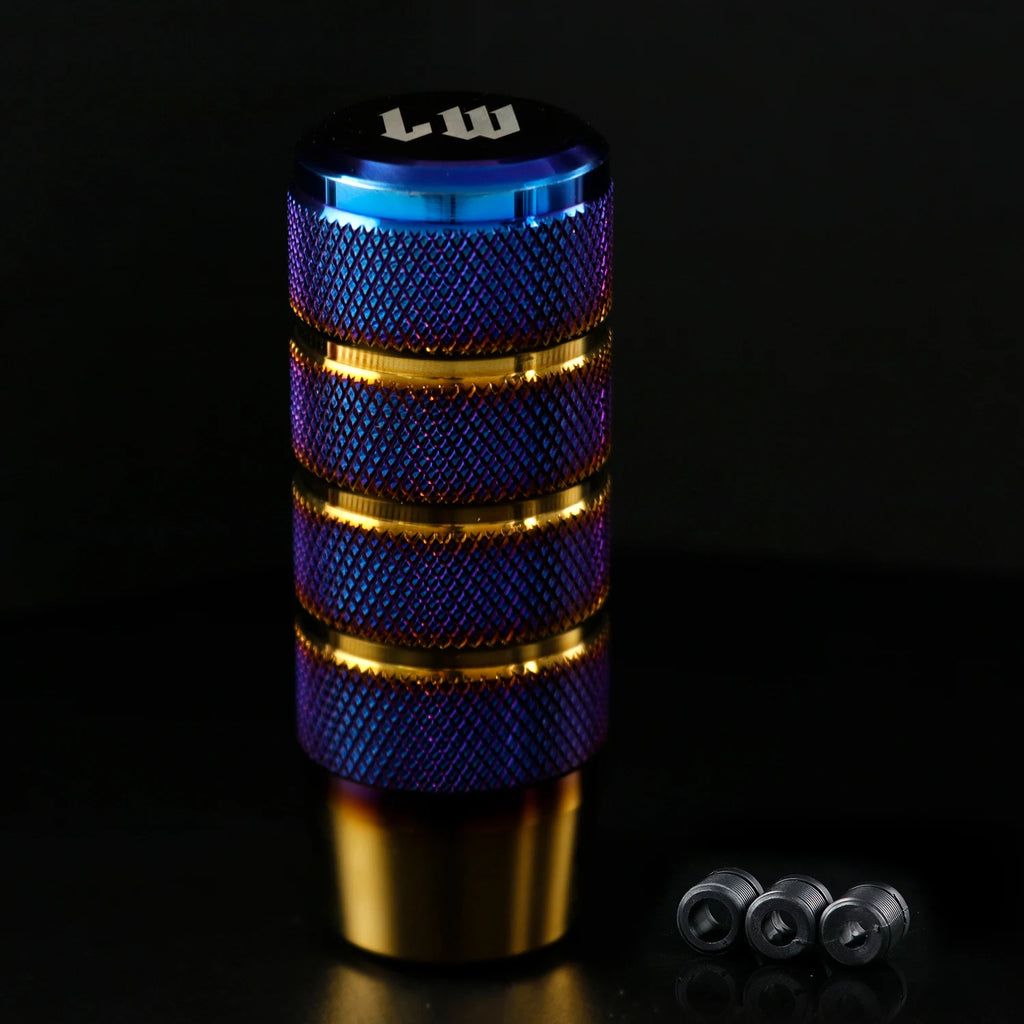 9 Colors in Stock LW Anti-skid Design 95mm Car Gear Shift Knob Shifter Lever Head