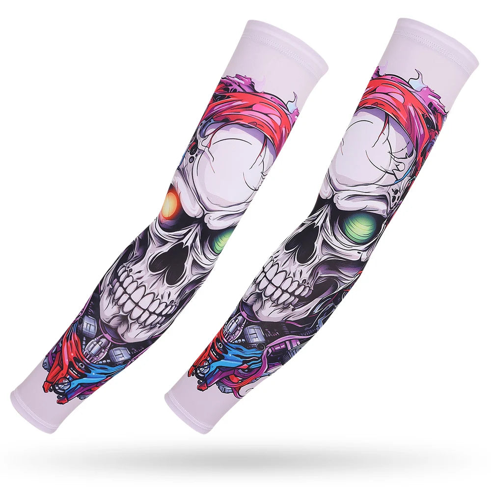 Breathable UV-Protection Tattoo Arm Sleeves - image 40
