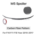 BMW 5 Series F10 F11 F18 Carbon Spoiler 2010-2017 - image 9