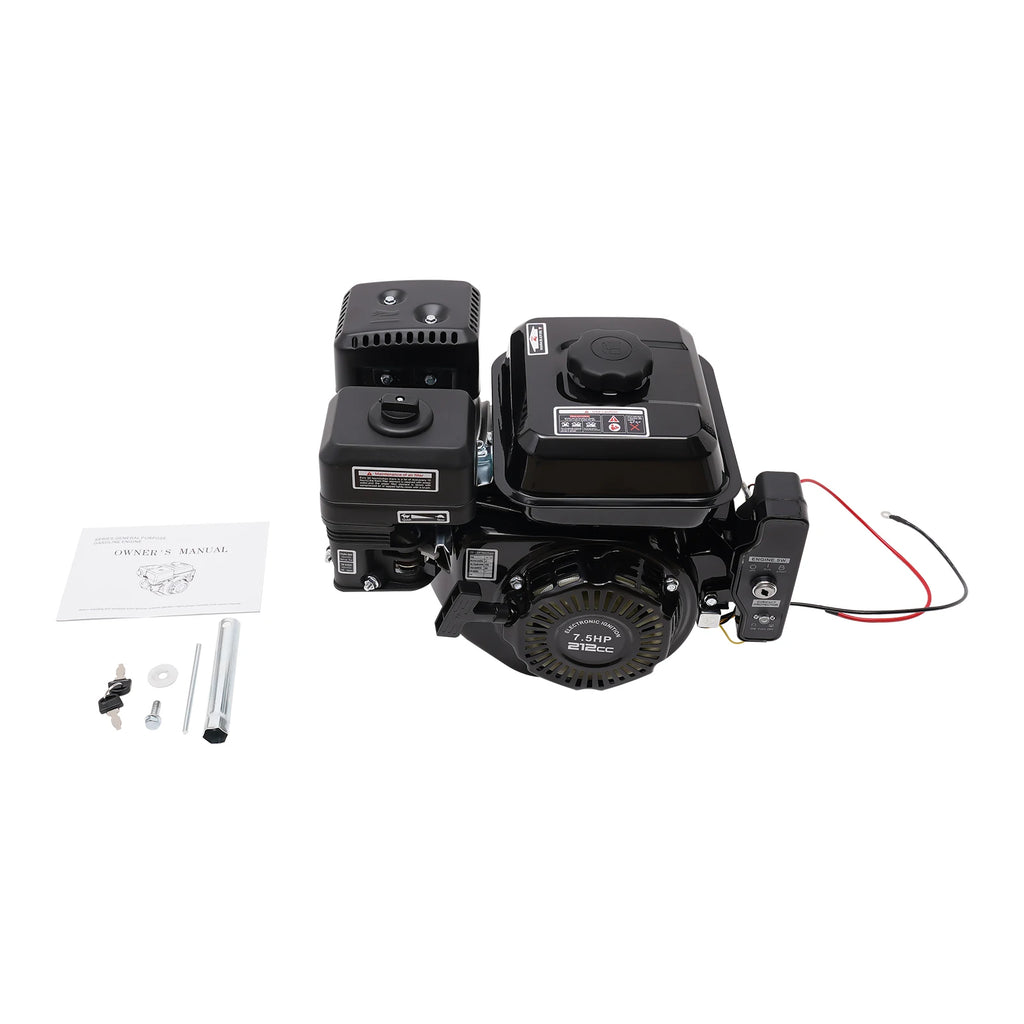 7.5HP 210cc 4-Stroke Gas Engine with Electric Start for Go Karts