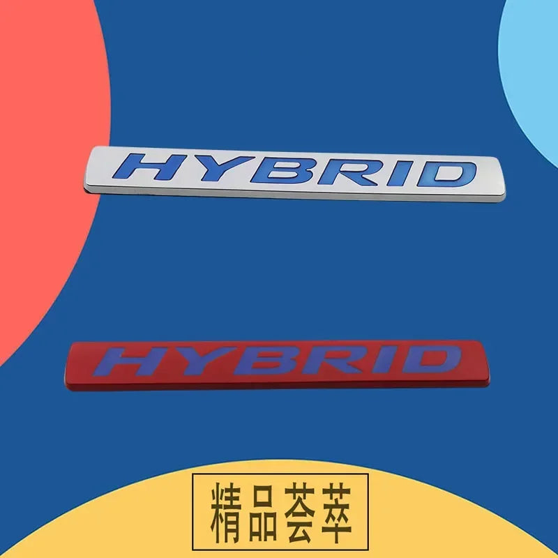 3D Hybrid Emblem Badge Sticker for Car Hood, Trunk and Fender - view 2