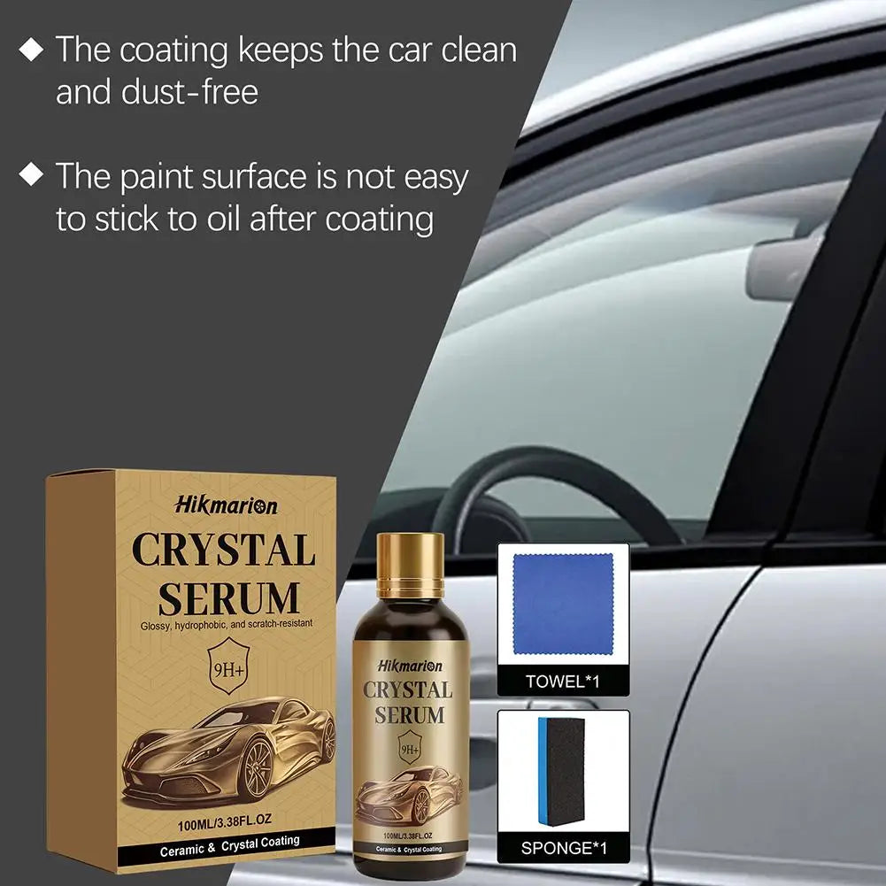 Ceramic Car Coating Kit with Towel and Sponge